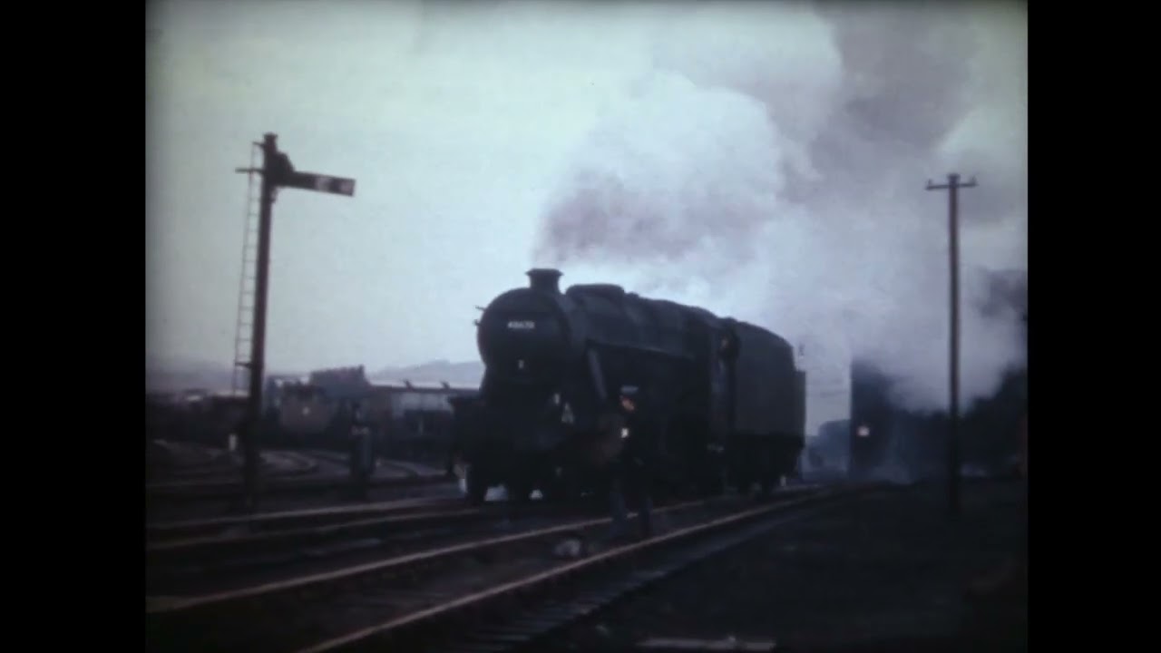 Steam around Buxton in the 1960's