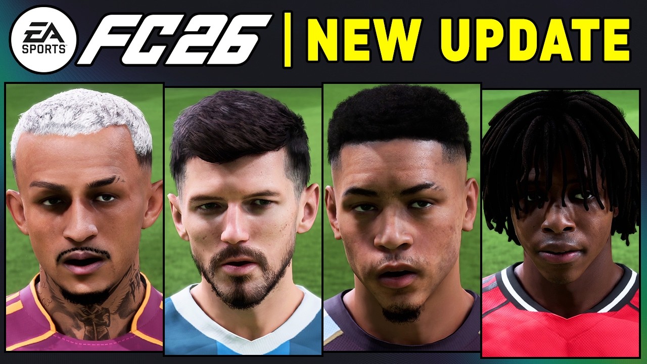EA FC 26 - ALL 51 NEW REAL FACES IN TITLE UPDATE v1.6.0 ✅ (World Cup 2026)