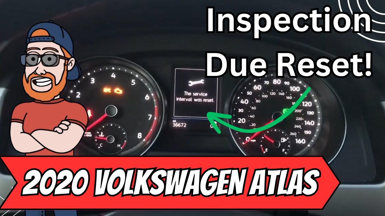 2020 Volkswagen Atlas | Inspection Due Reset