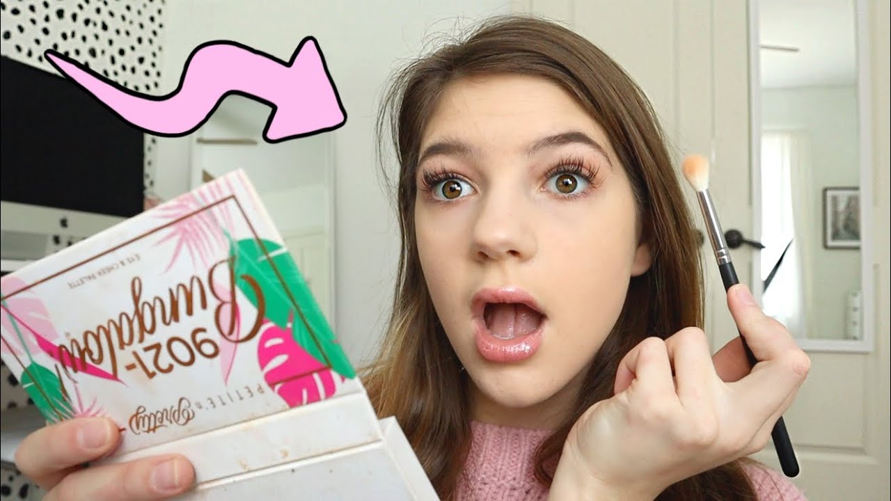 Natural Makeup Routine VS glam girl