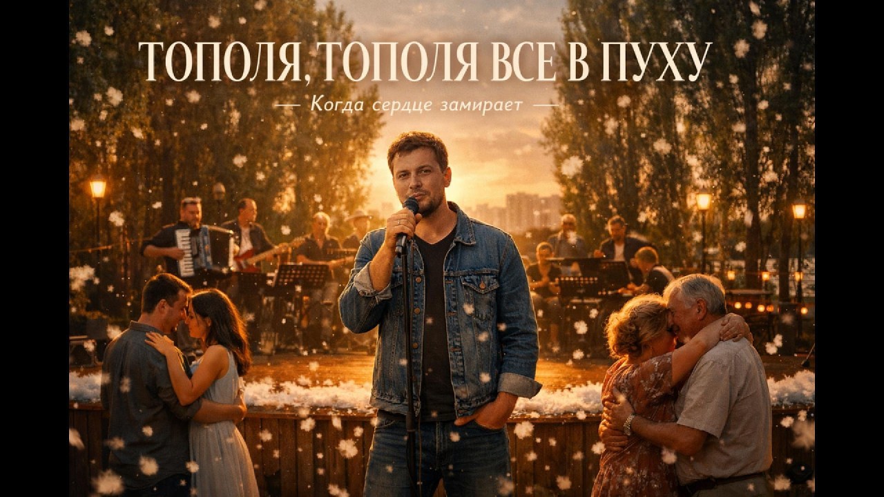 ТОПОЛЯ, ТОПОЛЯ ВСЕ В ПУХУ Песня, которая заставляет сердце замереть