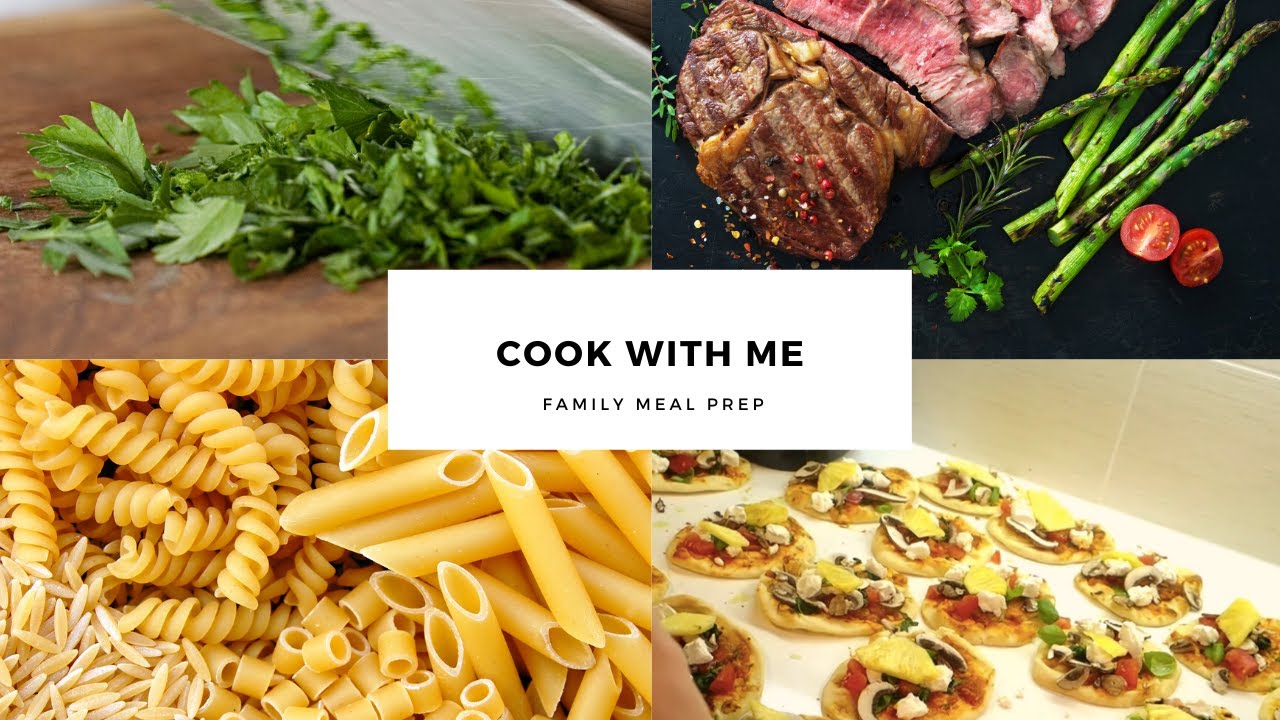 Cook With Me - Family Meal Prep