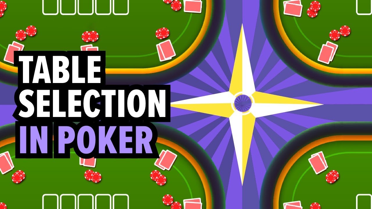 Guerrilla Poker Training - The Value of Table Selection