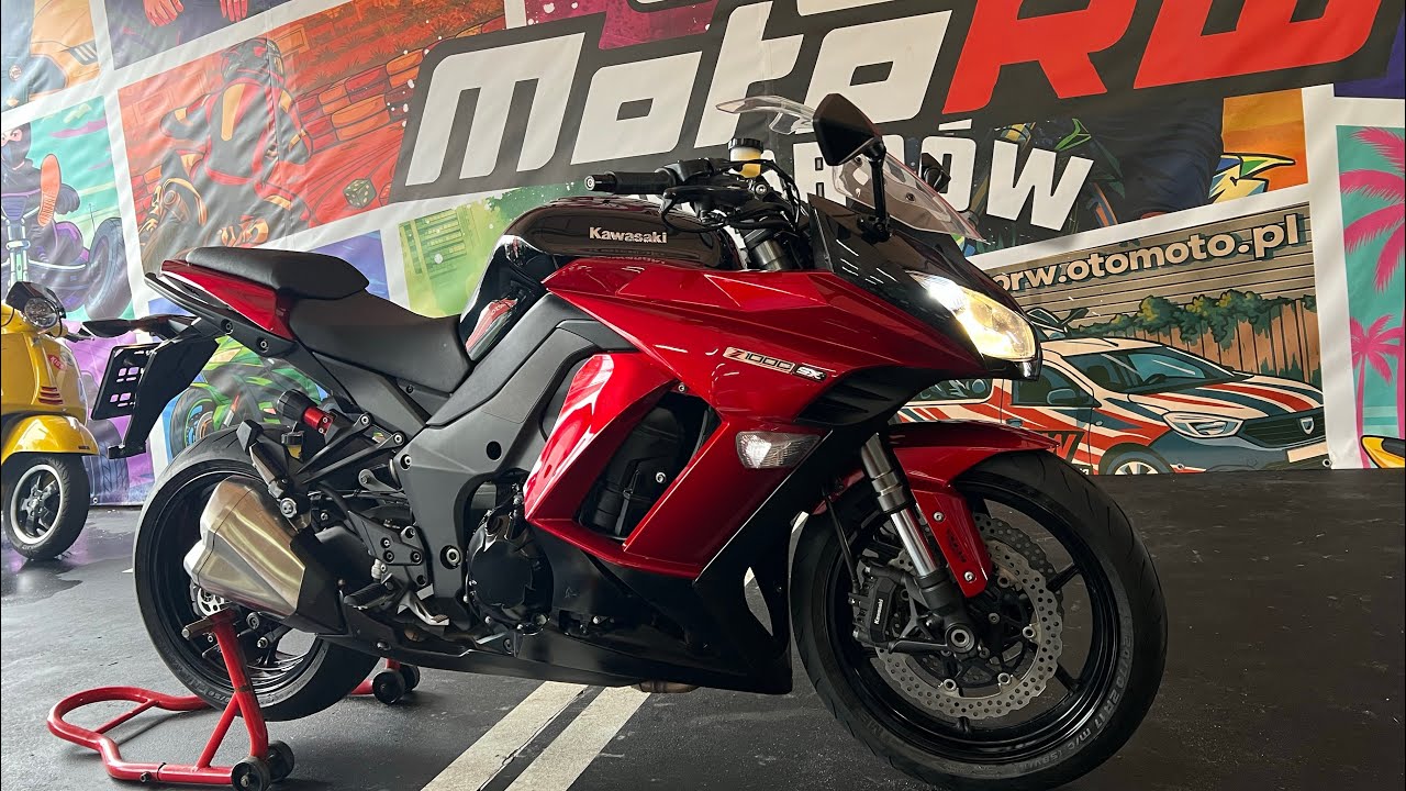 16 tys km przebiegu! Kawasaki Z1000 SX 2015 MotoRW