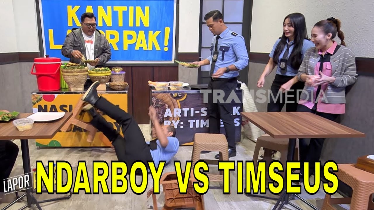 NDARBOY GENK JADI SAINGAN TIMSEUS JUAL PECEL DI KANTIN | MOMEN SERU LAPOR PAK! (05/12/25)