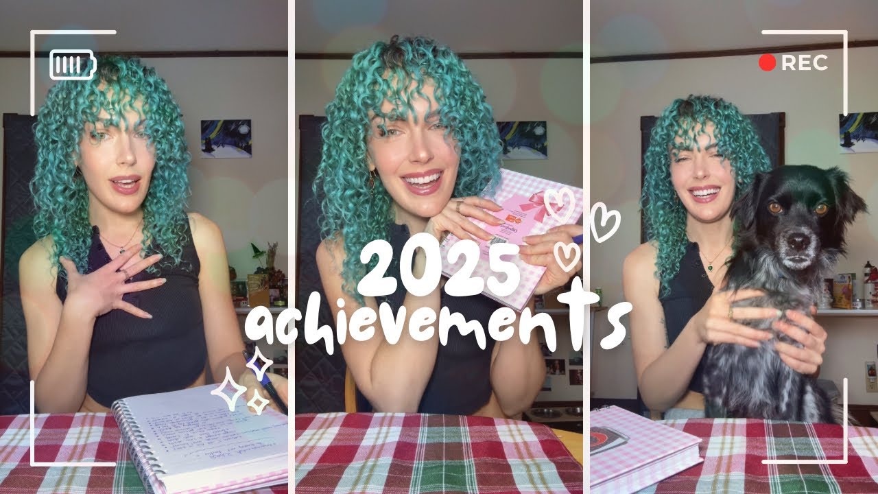 Recapping my 2025 achievements 🎊✨