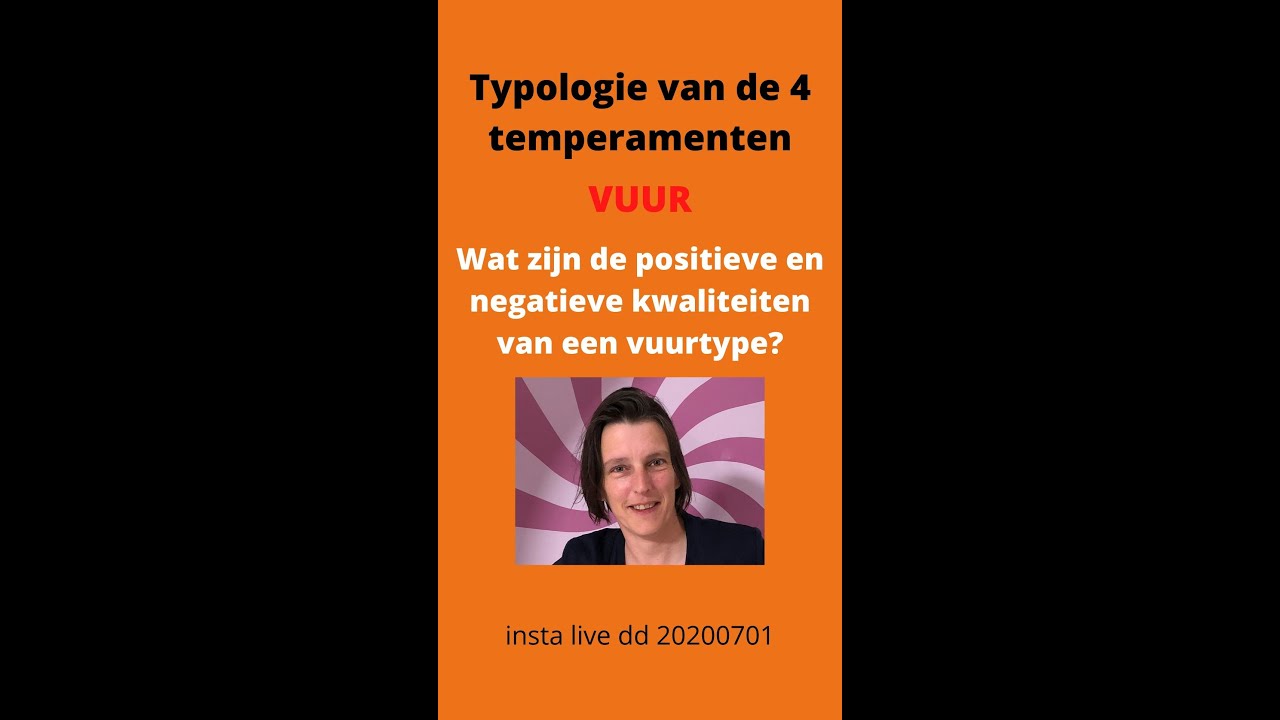 Temperamentvol met een sterke wil? - bouwsteen 'VUUR' Instagram live 01.07.2020