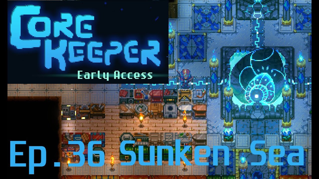 Core Keeper - Gameplay Walkthrough Ep.36 I Try to Fight Two Bosses | No Commentary |