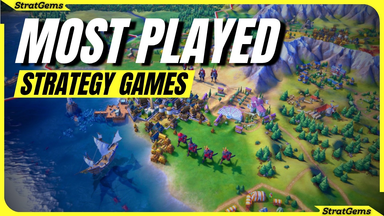 Top 15 Most Played Strategy Games Right Now (2026)