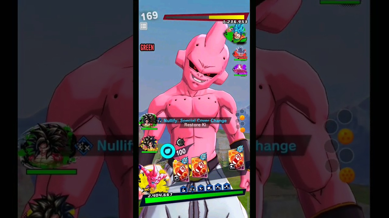ULTRA KID BUU COMPLETE MOVESET!!! (DRAGON BALL LEGENDS)