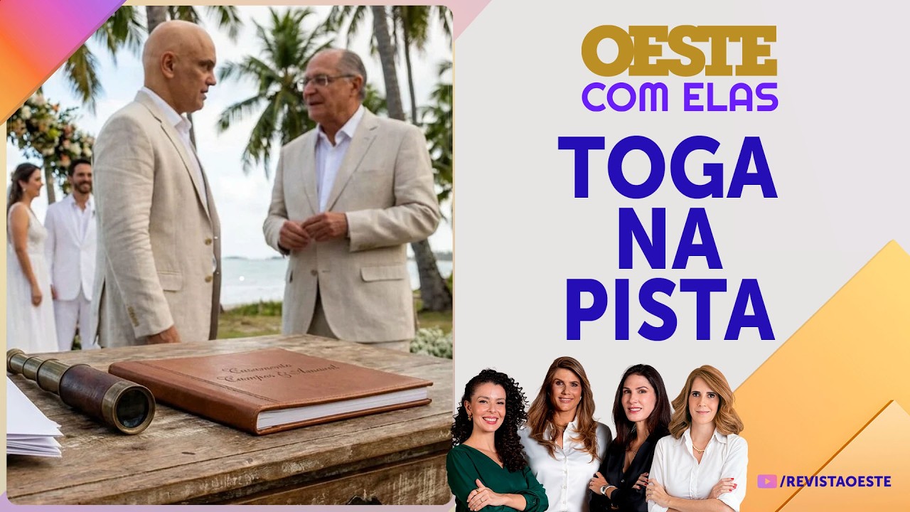 TOGA OFF, BRINDE ON: Moraes celebra João Campos e Tabata