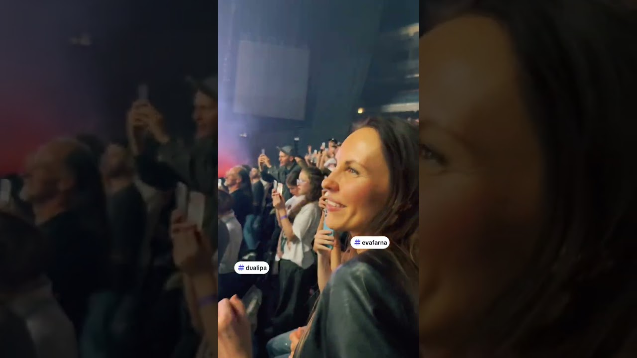 Dua Lipa Na ostří nože Prague ft. Eva Farna 28/5/25 full performance @EWAFARNAOFFICIAL @dualipa