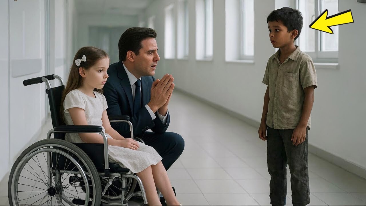 « FAIS MARCHER MA FILLE ET JE T’ADOPTERAI », Le garçon orphelin stupéfie le millionnaire...