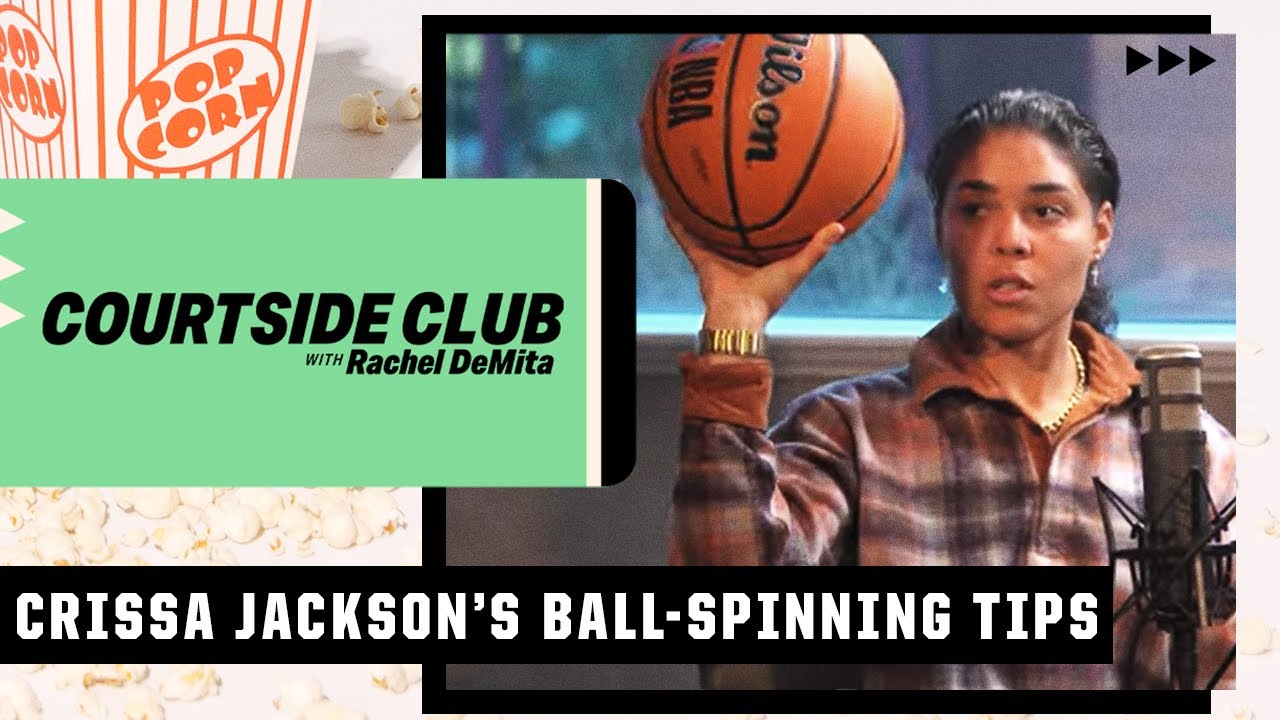 Crissa Jackson gives us a ball-spinning tutorial | Courtside Club with Rachel DeMita