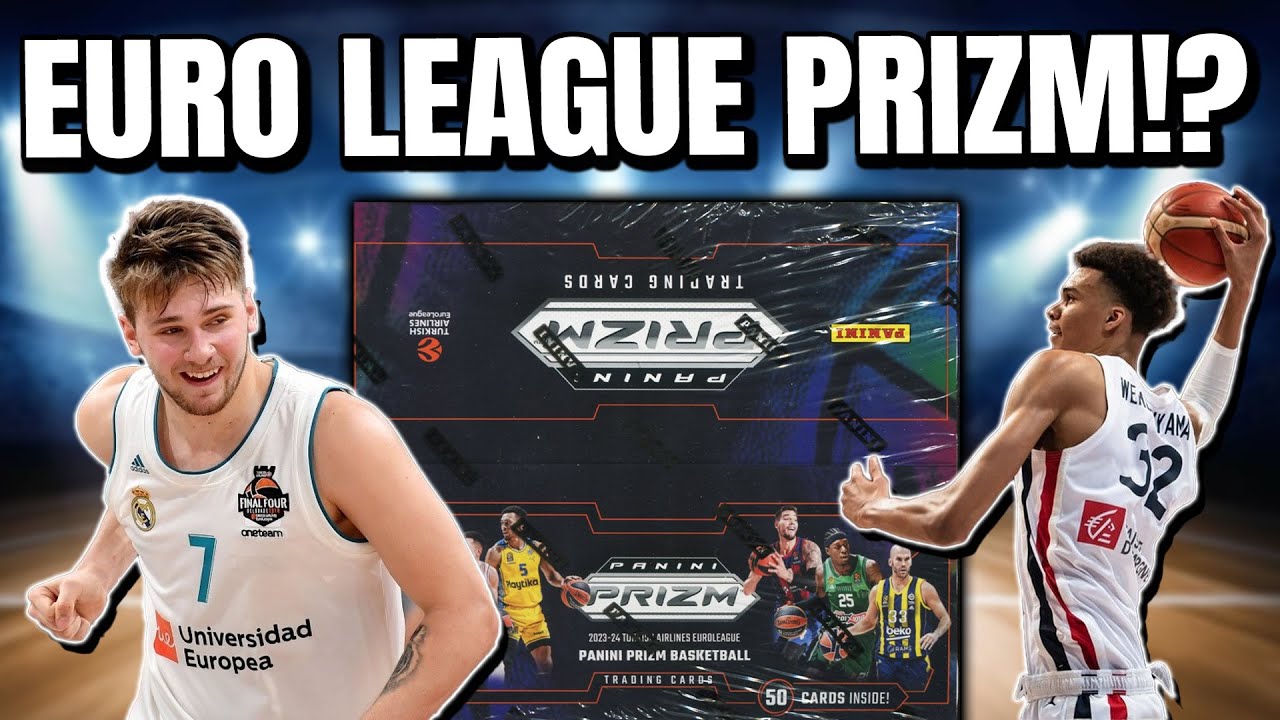 LUKA & WEMBY HUNTING!!! | 2023-24 Panini Prizm EURO LEAGUE Basketball Hobby Box Review