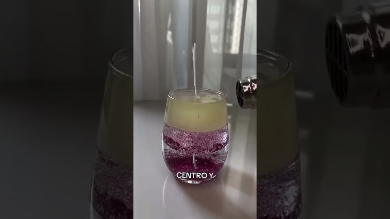 Vela mágica con agua