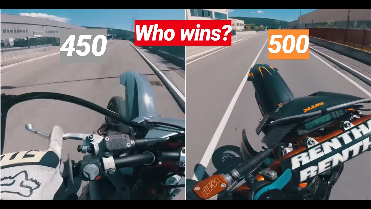 Ktm 450 o 500 motard? 😏