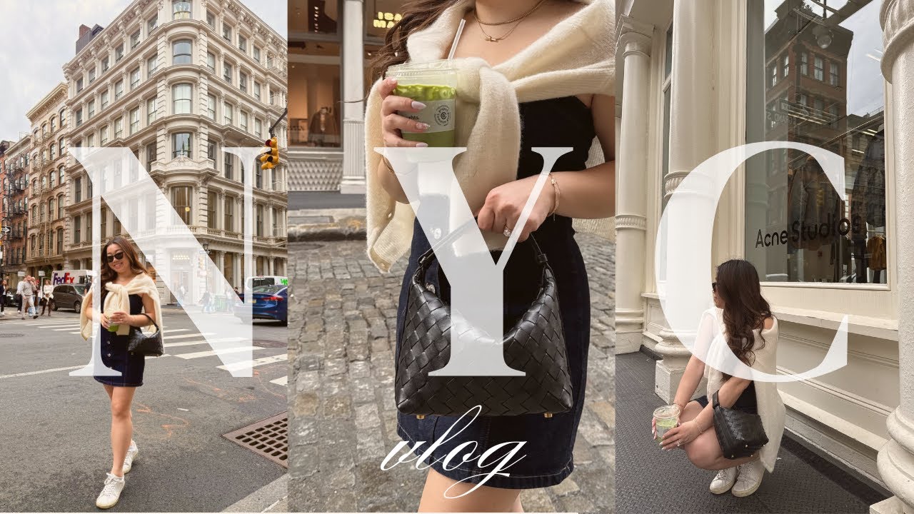 NYC VLOG & HAUL | SHOPPING AT POLENE, COACH POP UP, NEW PRINTEMPS STORE & MORE