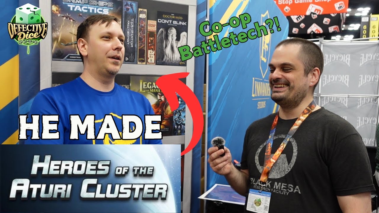 Josh Derksen on developing HOTAC and Battletech Aces! #gencon2025
