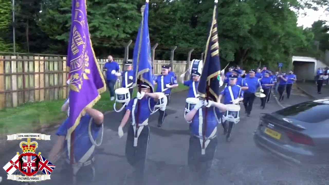Craigavon Protestant Boys FB @ Defenders Of The Rock FB Parade 2024