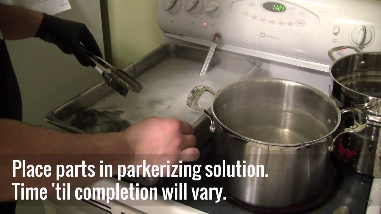 DIY - Homemade Parkerizing Solution - How To Etch a Knife