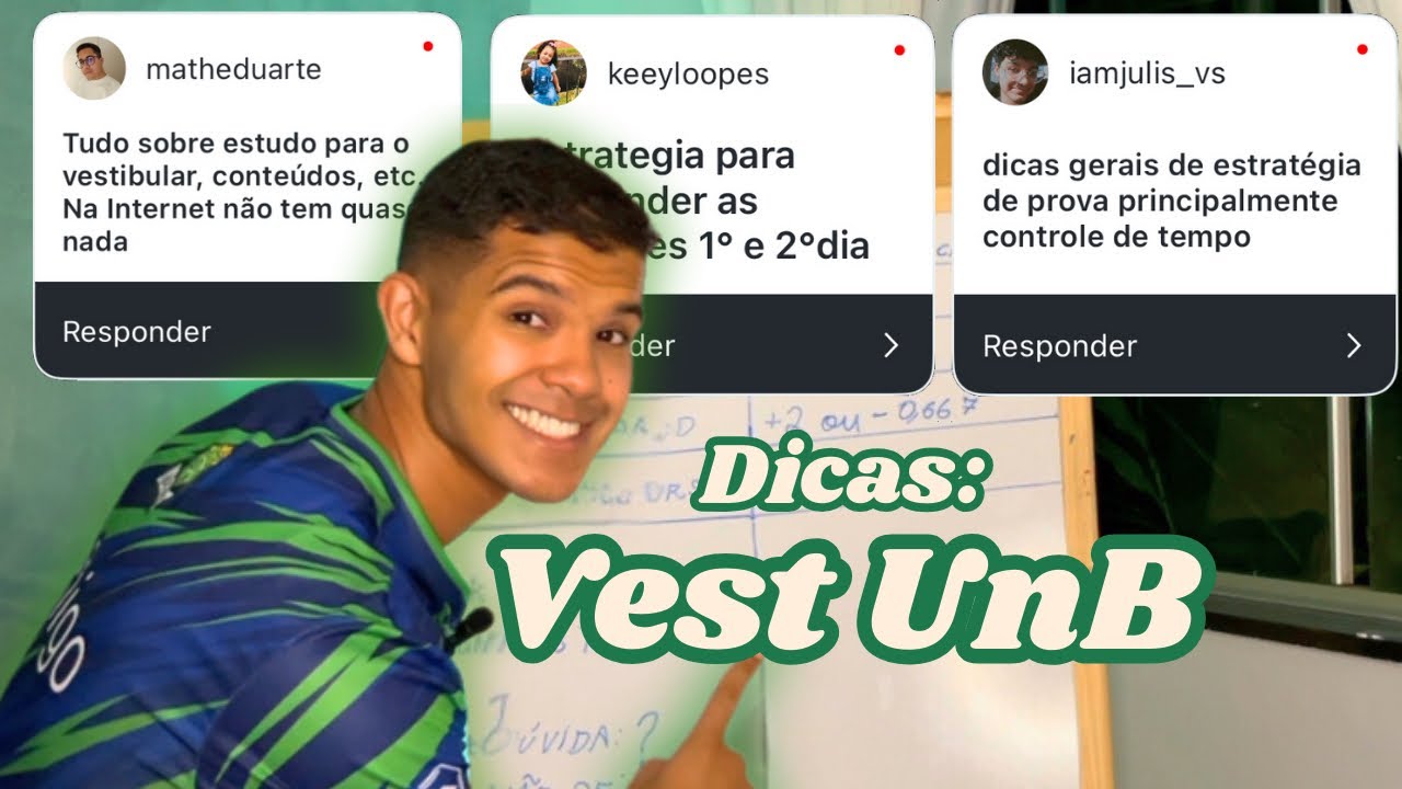 Dicas para o vestibular da UnB!