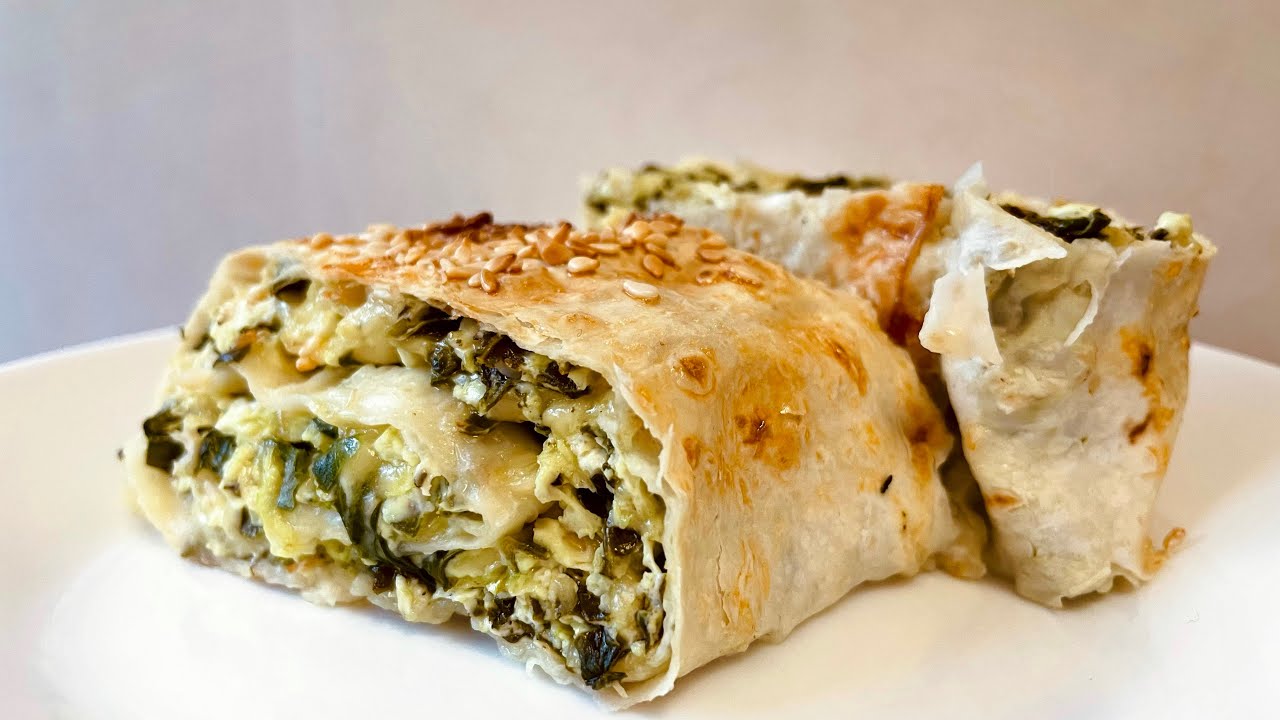 Ем и худею! Лаваш сырно-творожный со шпинатом. Вкусно, полезно, низкокалорийно! Простой рецепт
