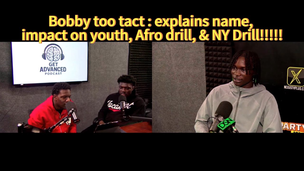 Bobby Too Tact: How He Got His Name, What Drives Him & His Impact on Afro Drill and the Youth!