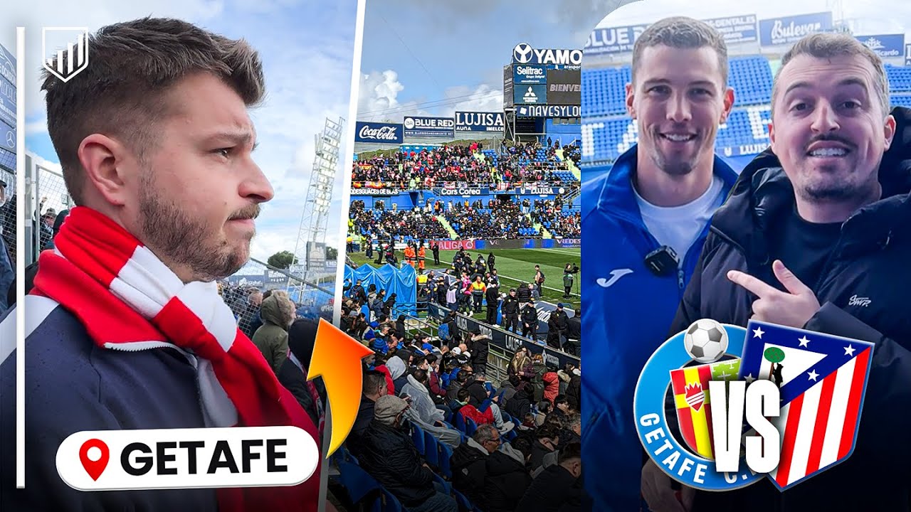 😱¡ASÍ VIVIMOS EL BOCHORNO DEL ATLETI EN EL COLISEUM! | ✈️ ON TOUR #13 GETAFE 2-1 ATLÉTICO