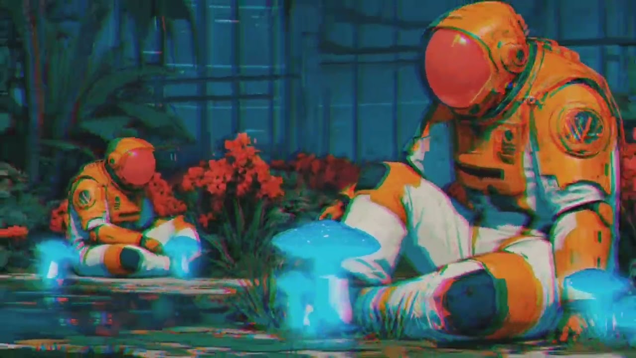 Daft Punk Inspired Electric Groove Journey 🍄🤖 | Synth Funk & French House Flow