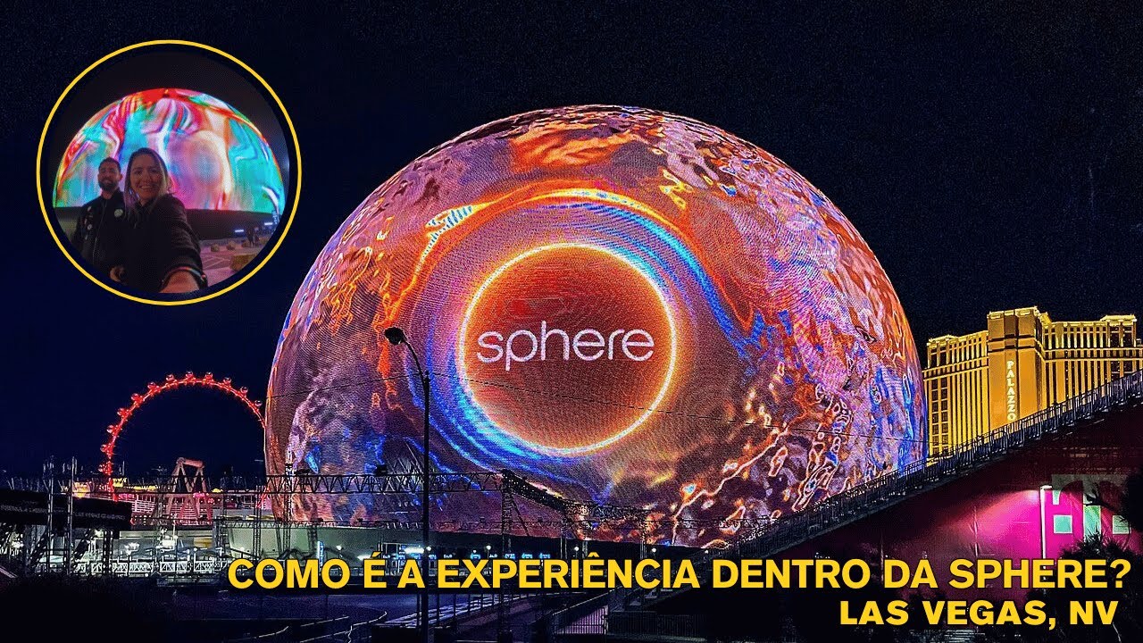 A EXPERIÊNCIA IMERSIVA DO U2 NA SPHERE EM LAS VEGAS!