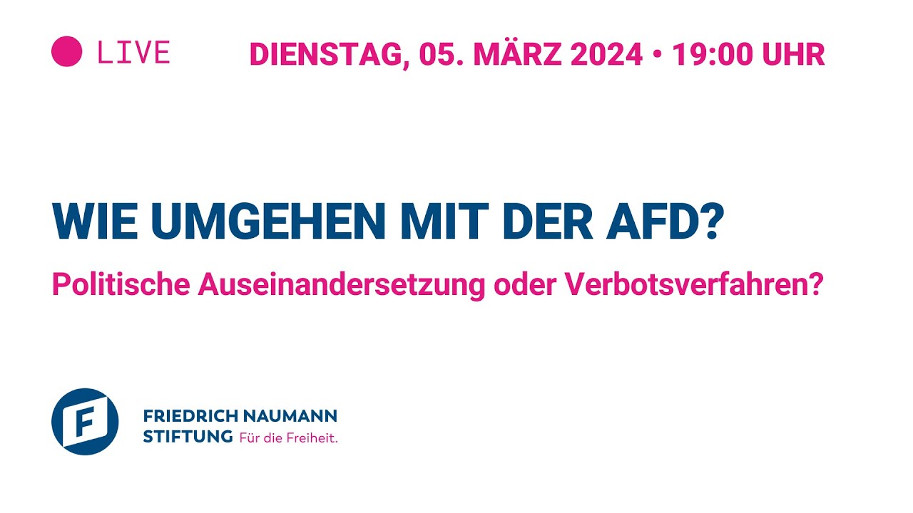 Wie umgehen mit der AfD?