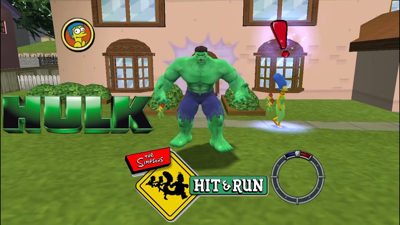 The Hulk 2003: Video Game | The Simpsons: Hit & Run (PC) [MOD]