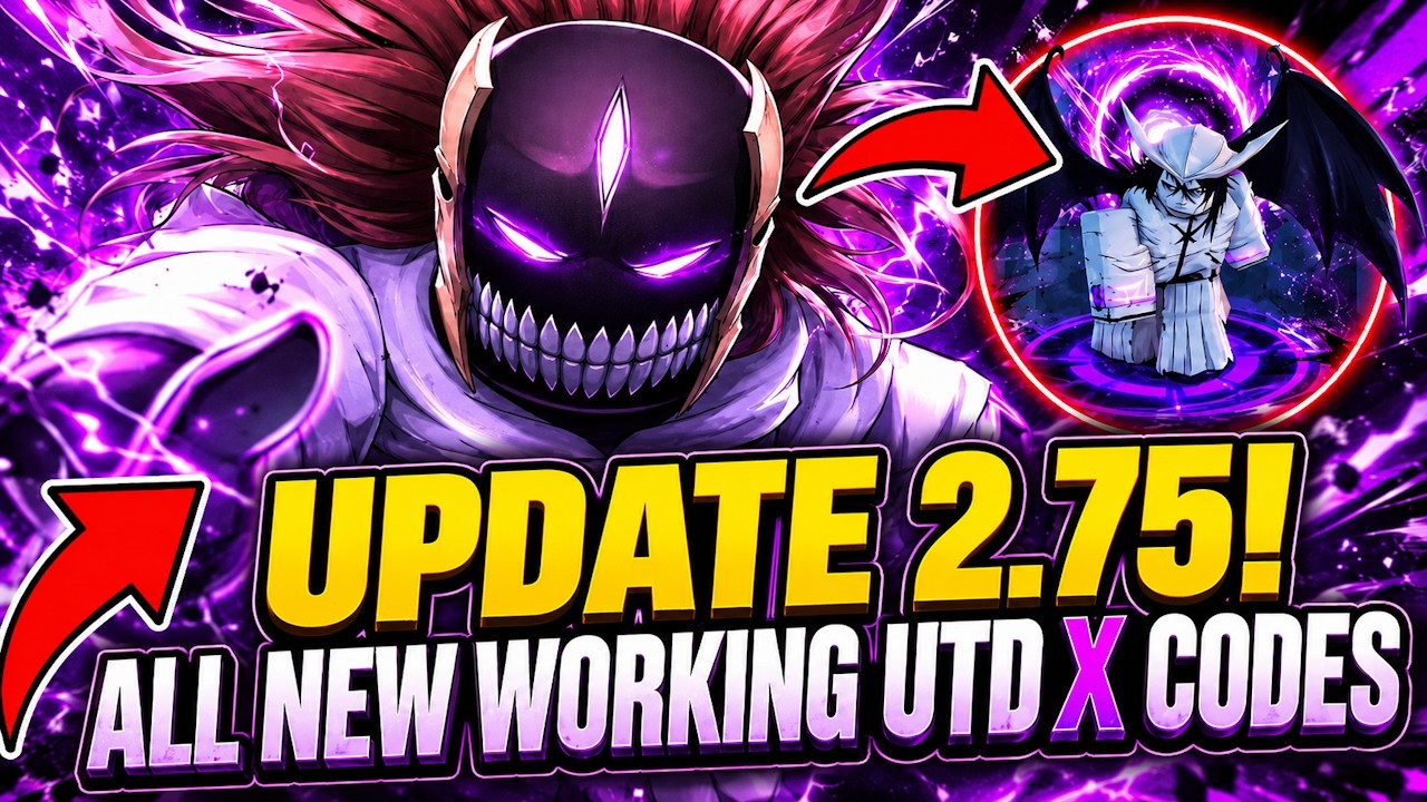 UPDATE 2.75! ALL NEW WORKING UTD CODES 🔥
