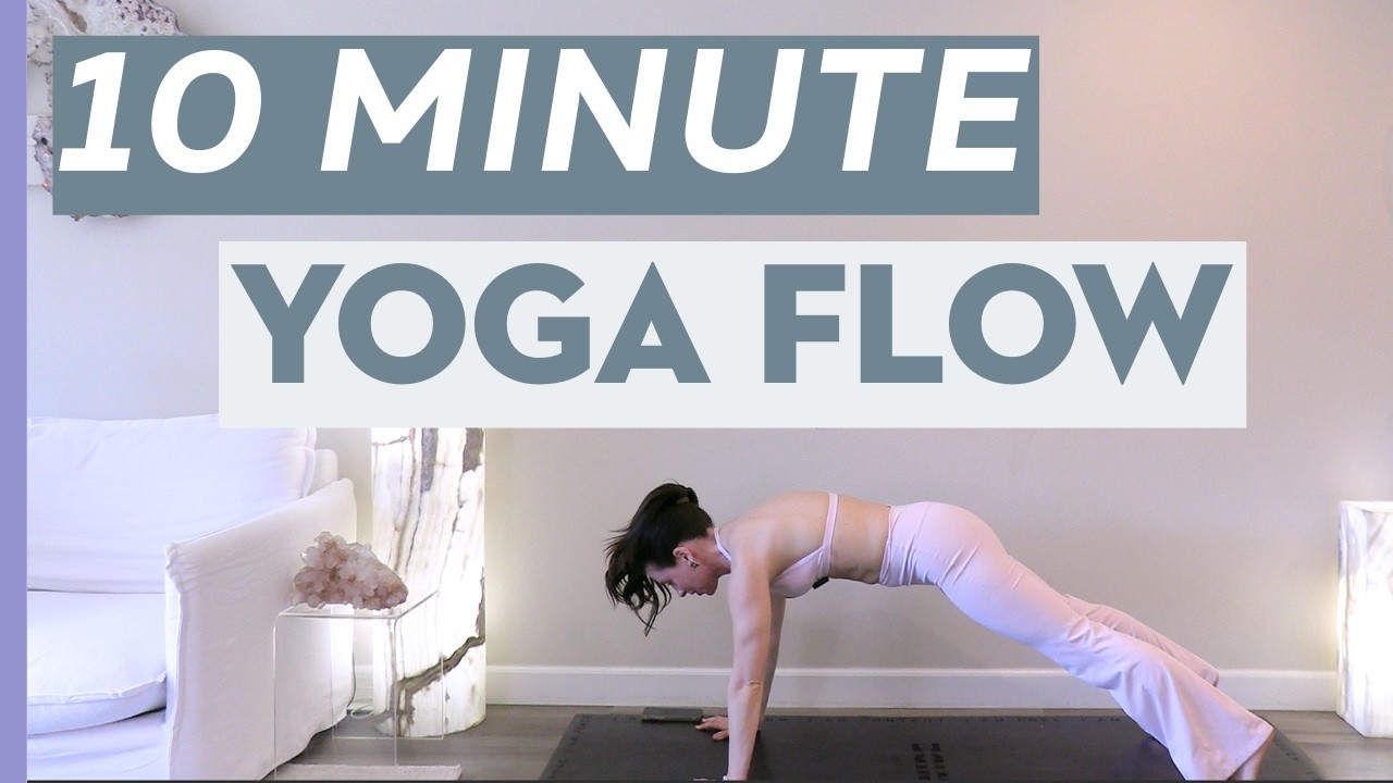10 Min Morning Energizing Yoga Class | Feel Amazing All Day