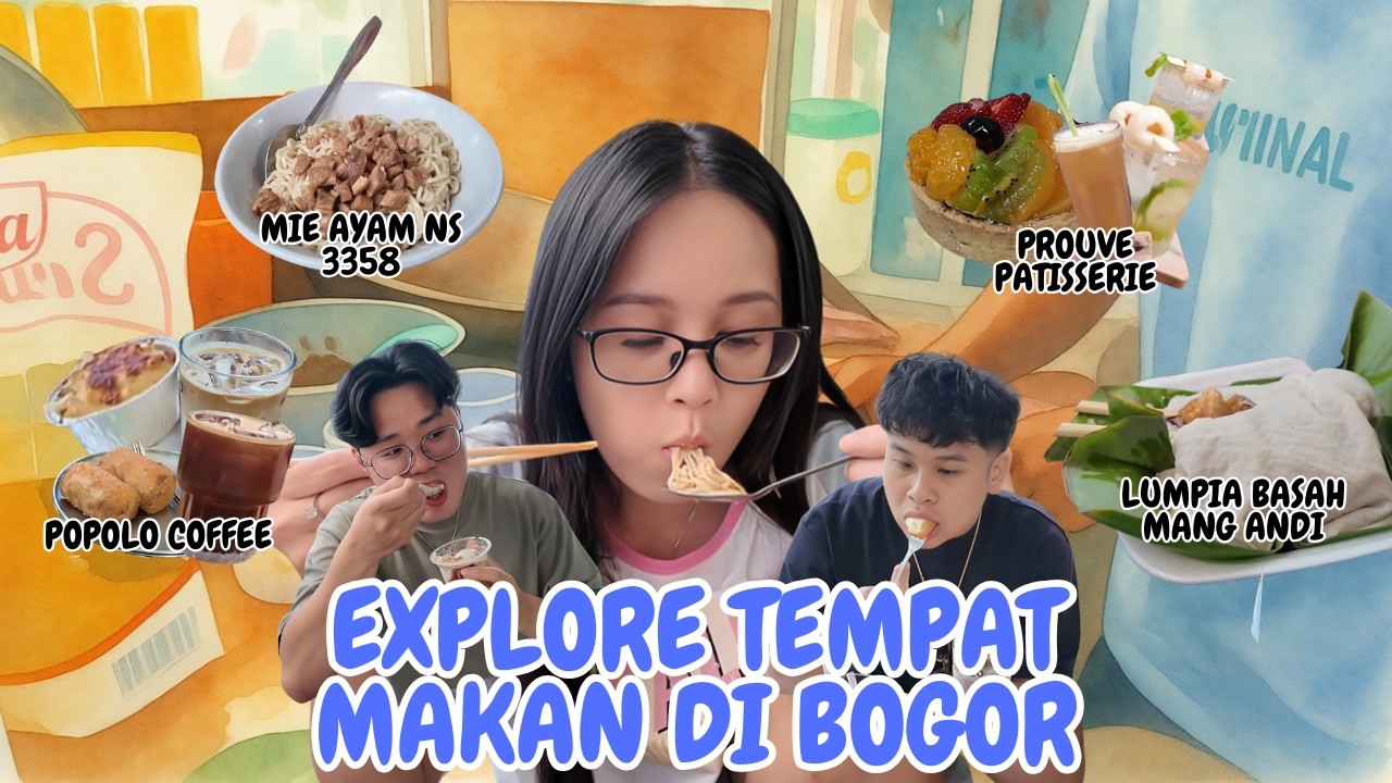 JAJAN DEPAN SEKOLAH DI BOGOR! - Eps. 138 #vlog 