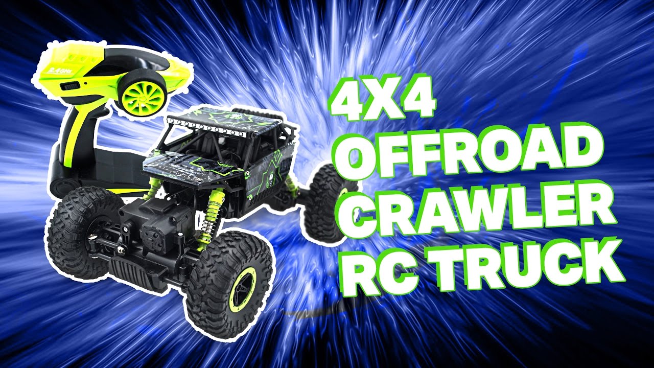 Airoka QuickShots : RC Offroad Rock Crawler 4x4 Remote Truck