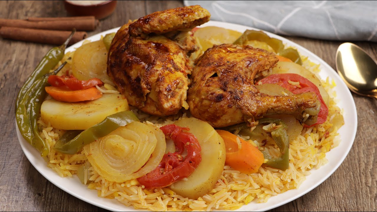 مدفون الدجاج بالذ وأطيب طعم طبق غني لكل المناسبات 🥰😍