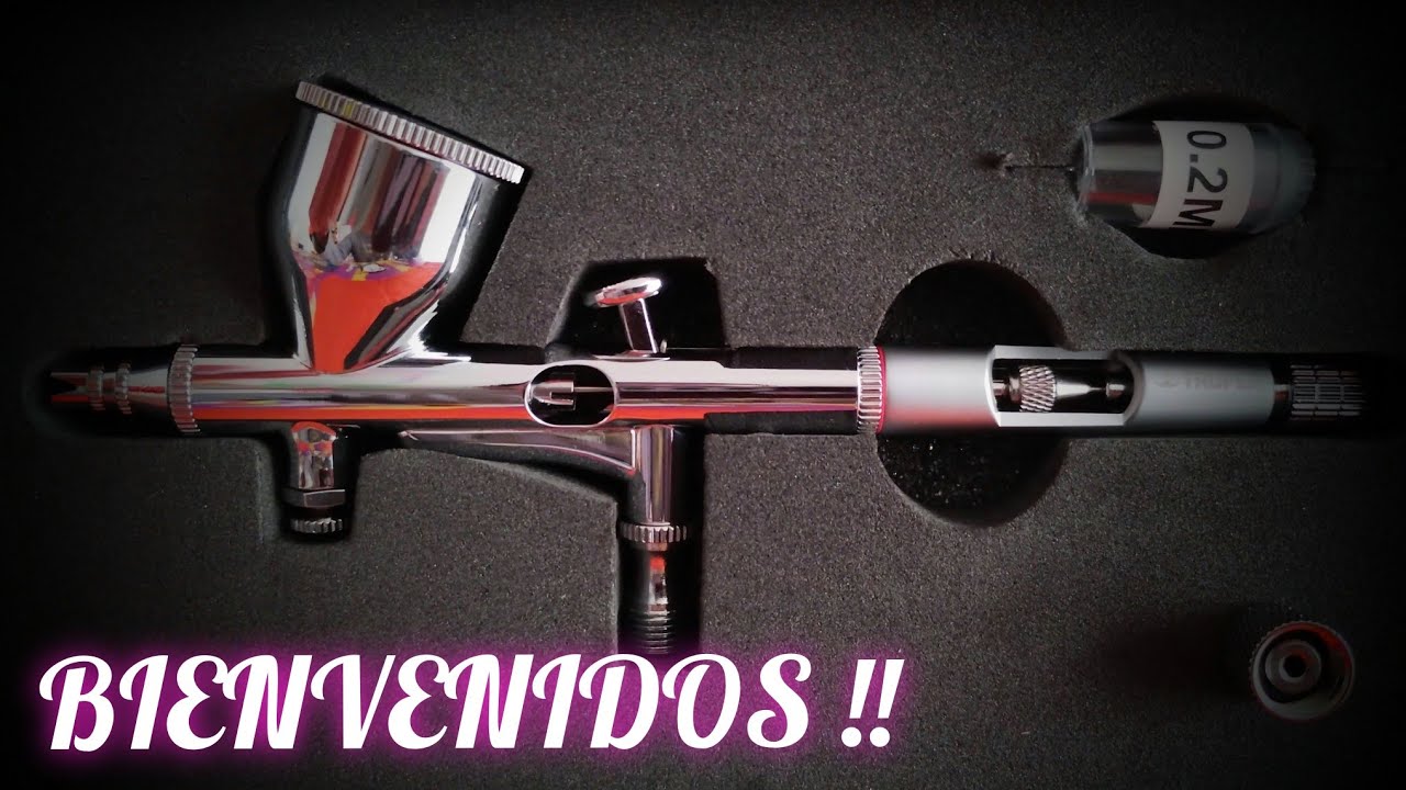 Aerógrafo TRUPER aero 35 (desarmado y armado PASO A PASO).