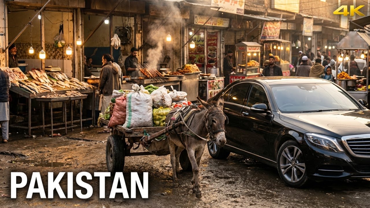 Inside Swat's CRAZIEST Bazaar | Fish Market, Kebabs & Street Food | 4K 🇵🇰