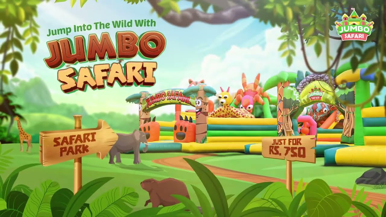 Jumbo Jump | Jumbo Safari: Now Open!