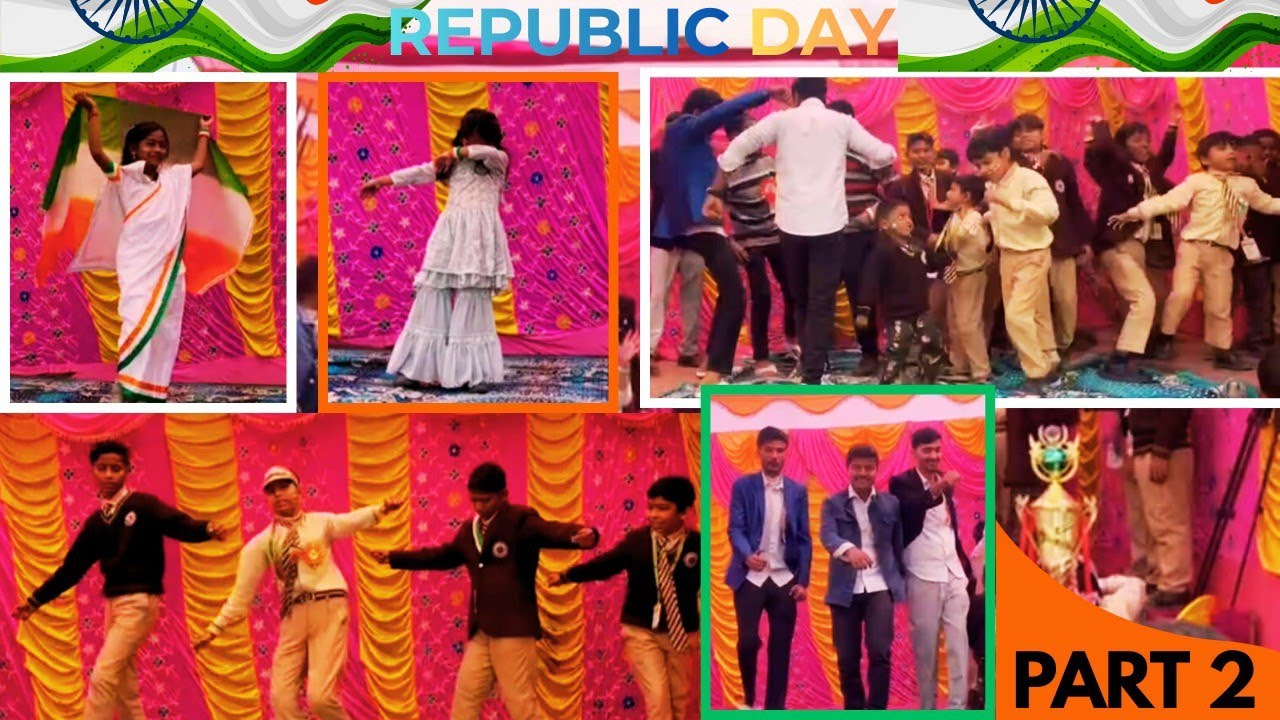 Republic Day 🇮🇳 2026 Dance 🔥| 26 January Celebration in Our School | Dance Program💃 | Full Enjoy😝🥳 |