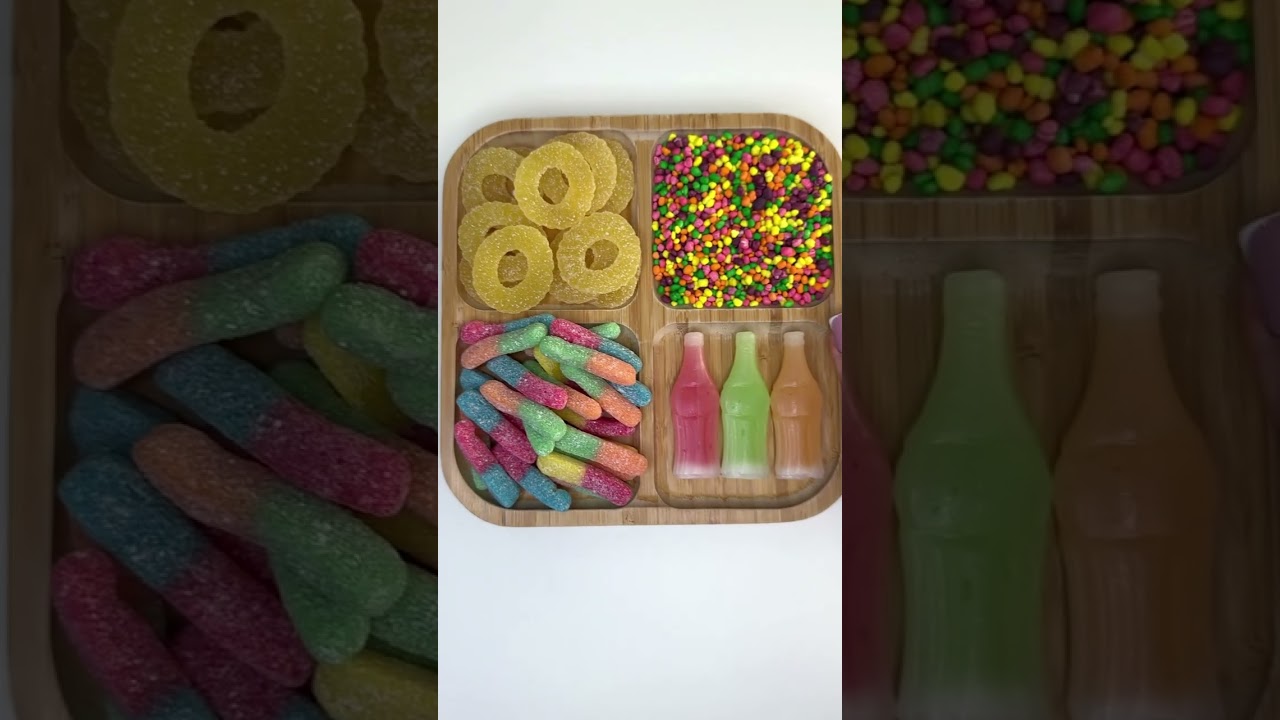 Filling Platter with Sweets ASMR