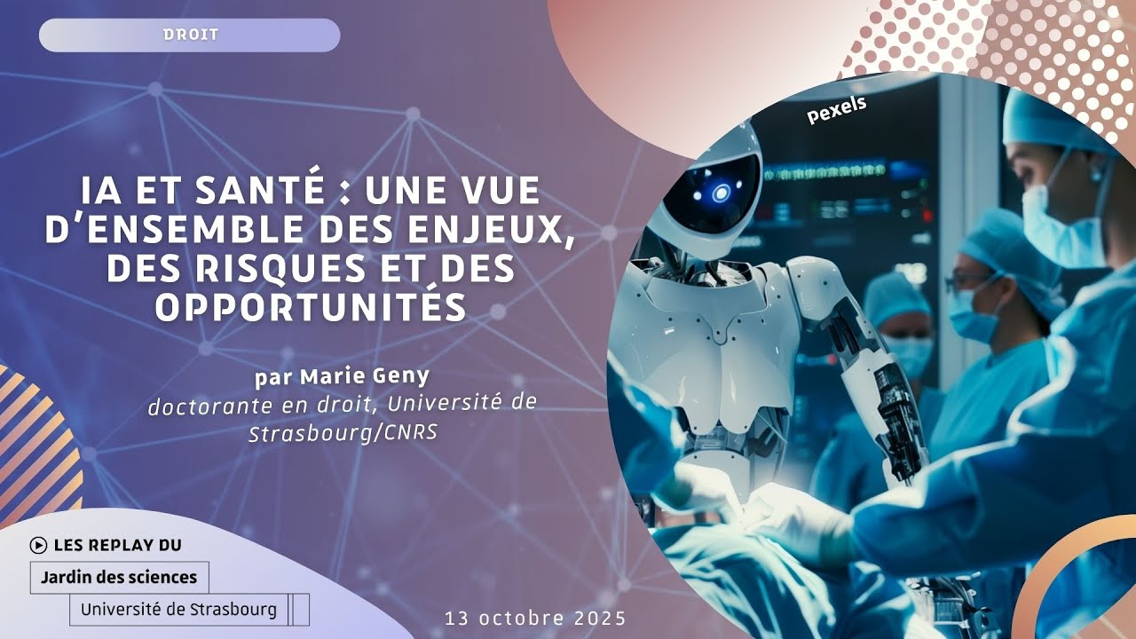 IA et santé : une vue d’ensemble des enjeux, des risques et des opportunités | Marie Geny