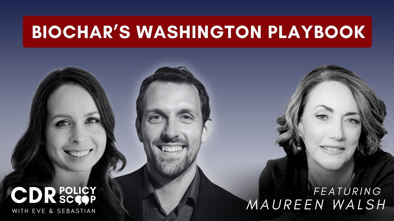Biochar's Washington Playbook - with Maureen Walsh