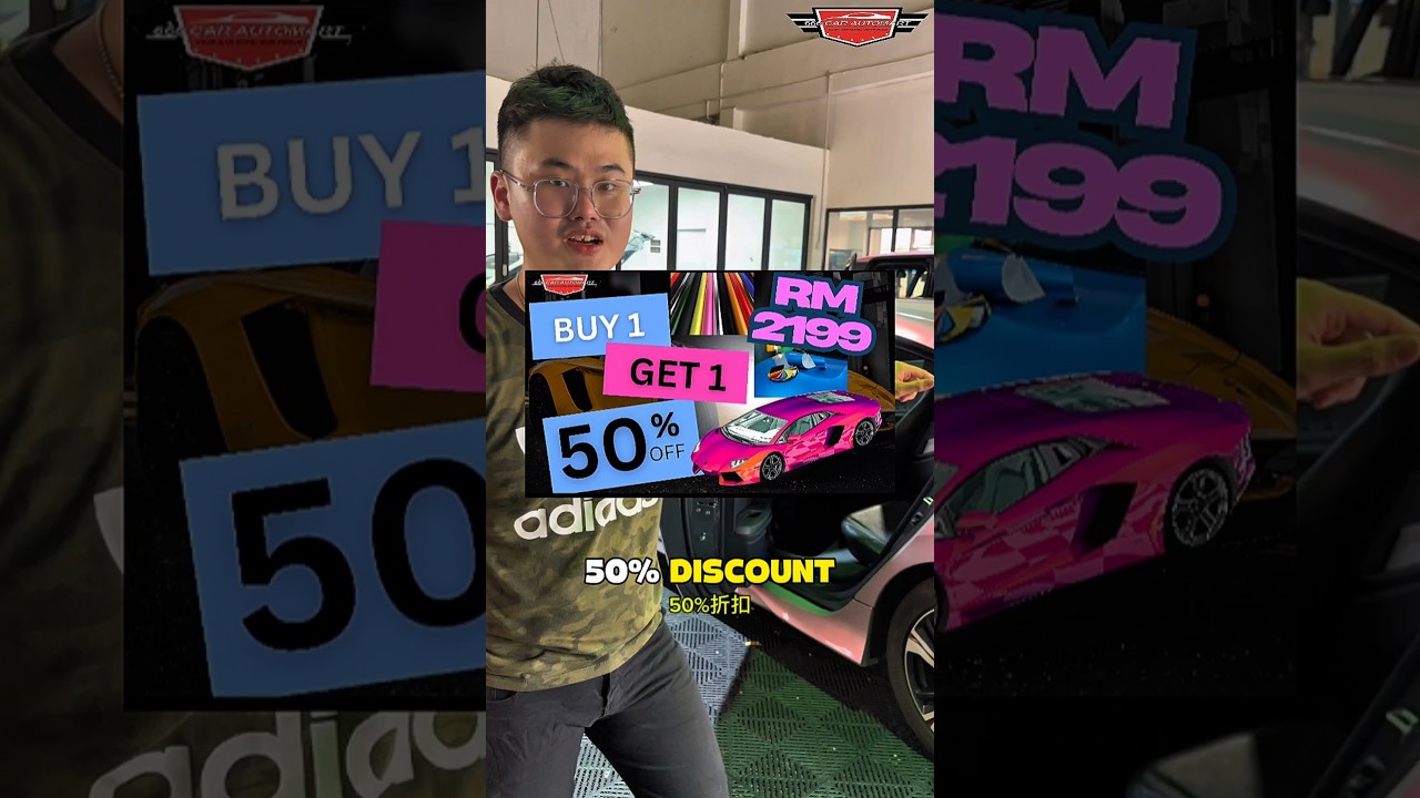 [YEAR END LIMITED TIME WRAPPING PROMO]BUY 1 FULL CAR WRAP — GET 2ND FULL WRAP AT 50% DISCOUNT