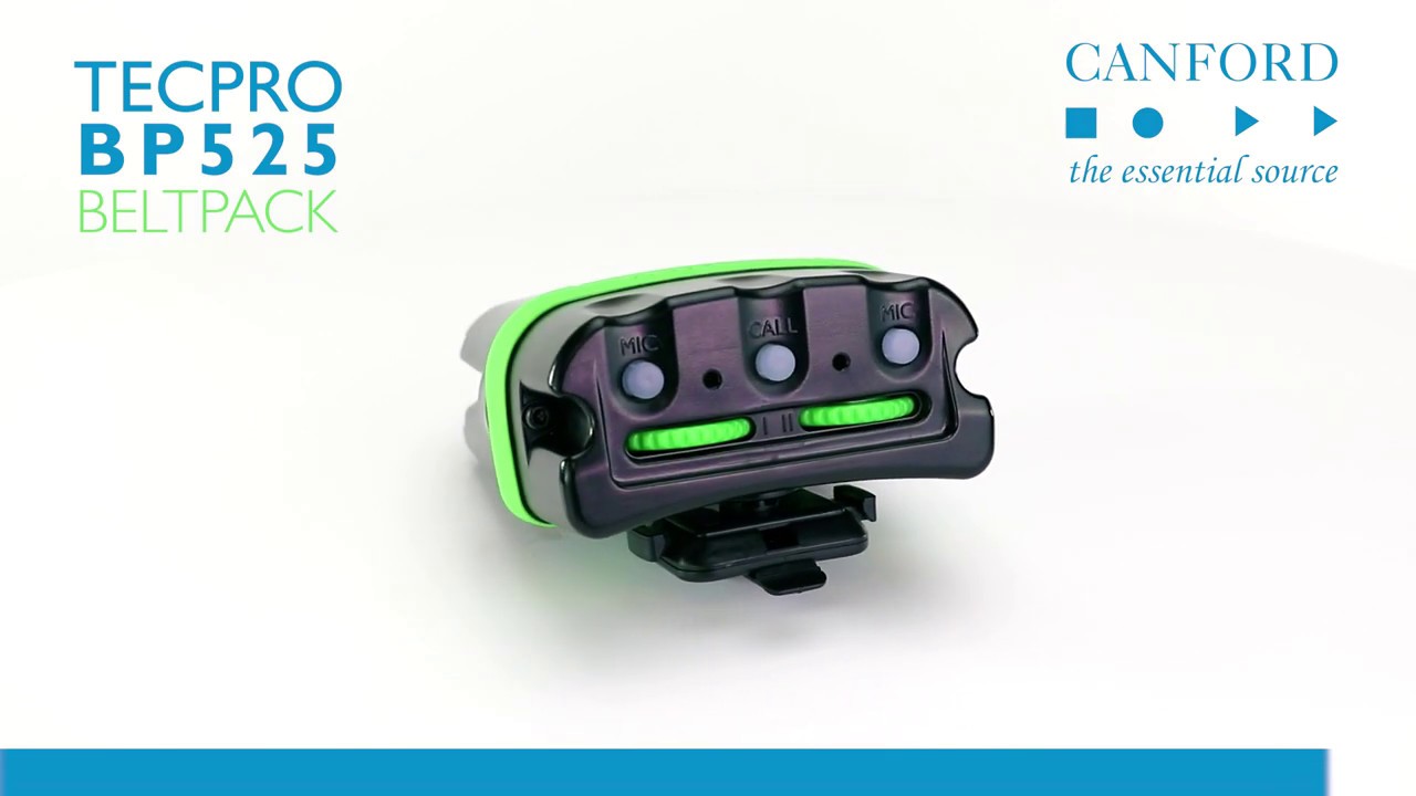 Tecpro BP525 Dual Circuit Beltpack