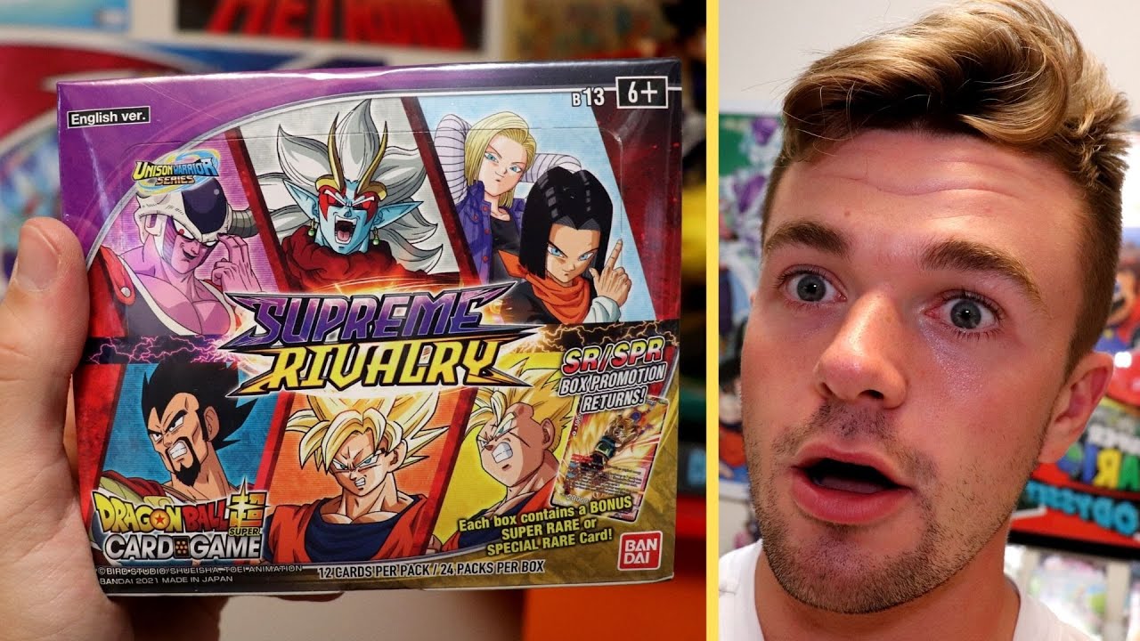 *EPIC* Dragon Ball Super Supreme Rivalry Booster Box Opening!