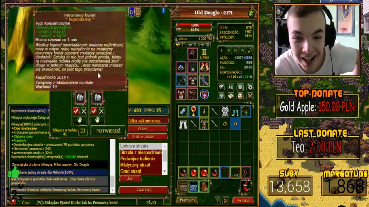 Margonem - 2 legendy z jednego herosa eventowego! [SHOT z live]