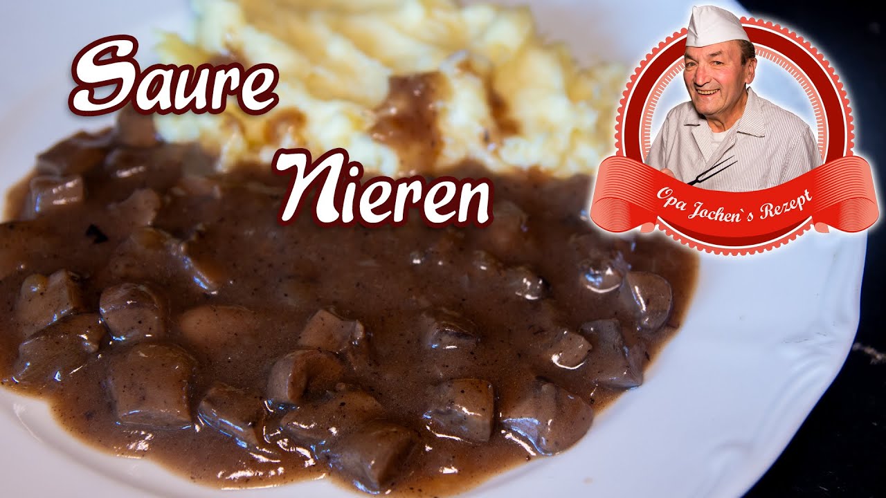 Saure Nieren selber machen - Rezept aus der Hausschlachtung - Opa Jochens Rezept